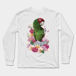 Red-masked Parakeet Long Sleeve T-Shirt